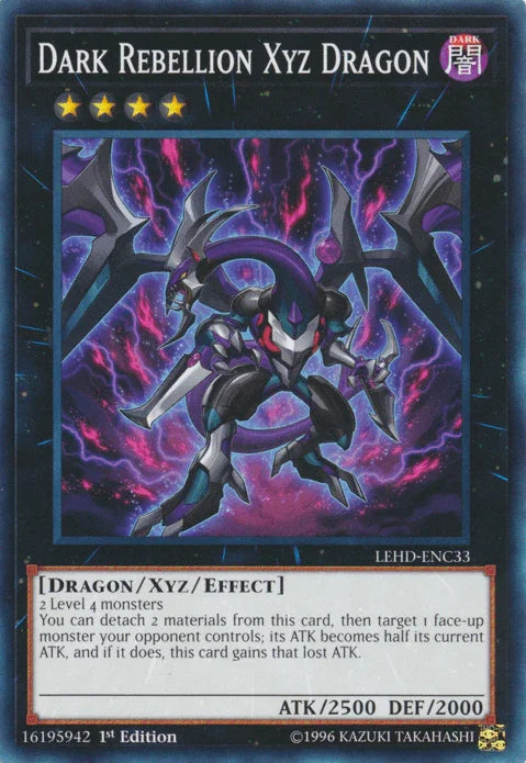 Dark Rebellion Xyz Dragon [LEHD-ENC33] Common - for just $0.20! 