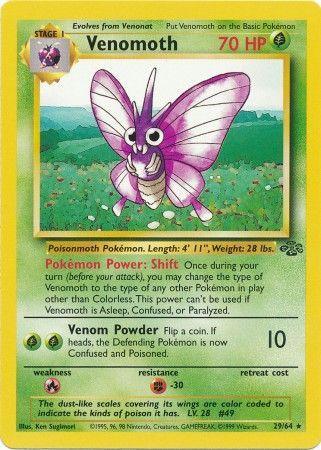 Venomoth (29/64) [Jungle Unlimited] - for just $1.75! 