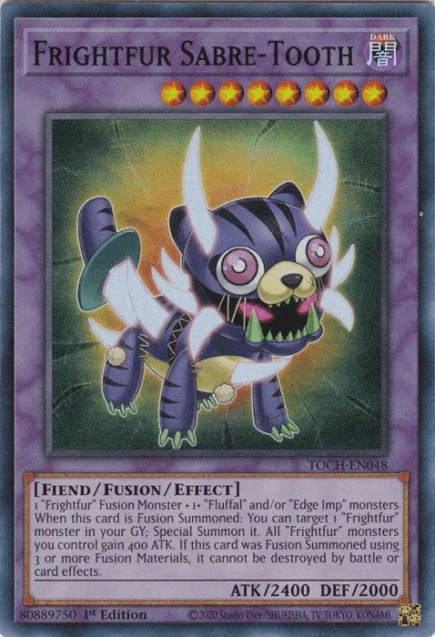 Frightfur Sabre-Tooth [TOCH-EN048] Super Rare - for just $0.10! 