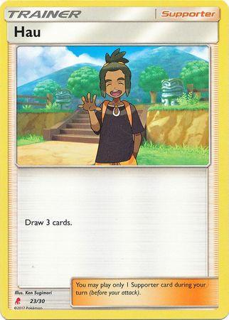 Hau (23/30) [Sun & Moon: Trainer Kit - Lycanroc] - for just $0.10! 