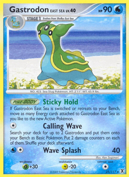 Gastrodon East Sea (21/111) [Platinum: Rising Rivals] - for just $0.90! 