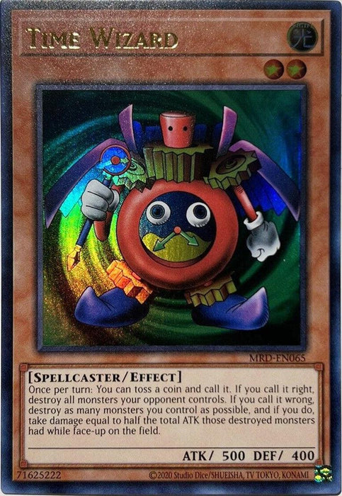Time Wizard (25th Anniversary) [MRD-EN065] Ultra Rare - for just $8.65! 