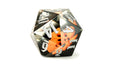 Mega D20 WITH Glowing Skull Hand Crafted 55mm Sharp Edge - for just $39.99! 