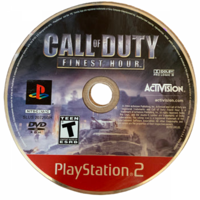 Call of Duty: Finest Hour [Greatest Hits] – PlayStation 2 (PS2) - for just $4.99! 