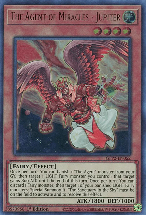 The Agent of Miracles - Jupiter [GFP2-EN052] Ultra Rare - for just $0.10! 