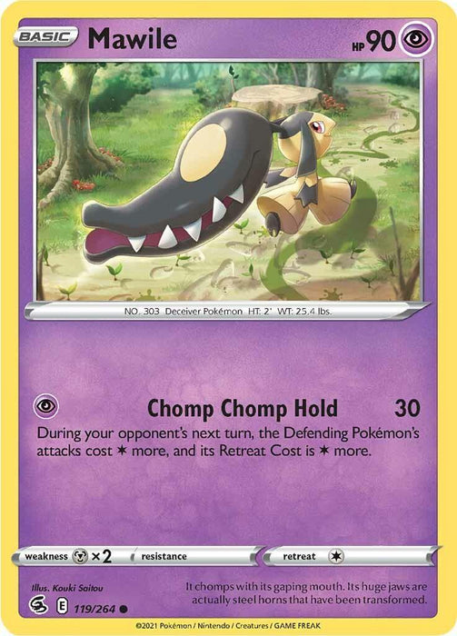 Mawile (119/264) [Sword & Shield: Fusion Strike] - for just $0.10! 