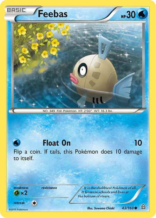 Feebas (43/160) [XY: Primal Clash] - for just $0.10! 