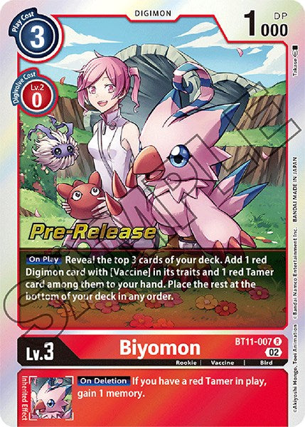 Biyomon [BT11-007] [Dimensional Phase Pre-Release Promos] - Just $2.05! Shop now at Retro Gaming of Denver