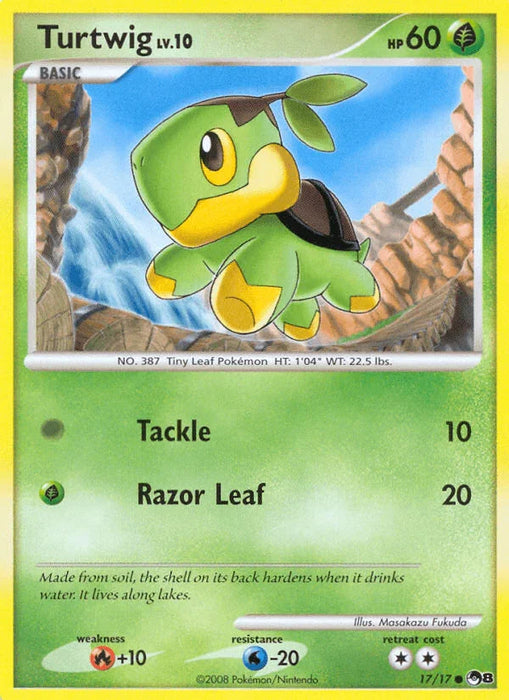 Turtwig (17/17) [POP Series 8] - for just $1.90! 