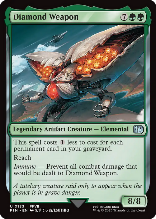 Diamond Weapon (FIN-183) - FINAL FANTASY Foil - for just $0.11! 