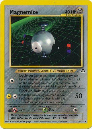 Magnemite (26/75) [Neo Discovery Unlimited] - for just $2.05! 