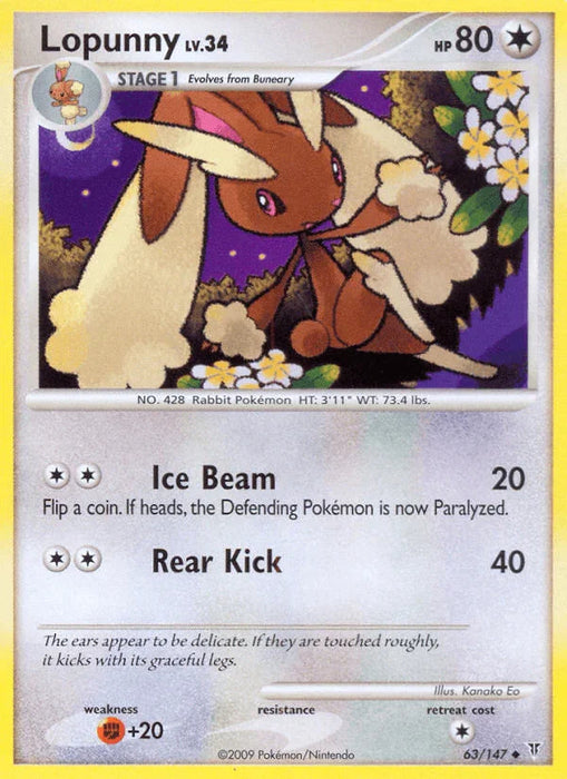 Lopunny (63/147) [Platinum: Supreme Victors] - for just $0.75! 
