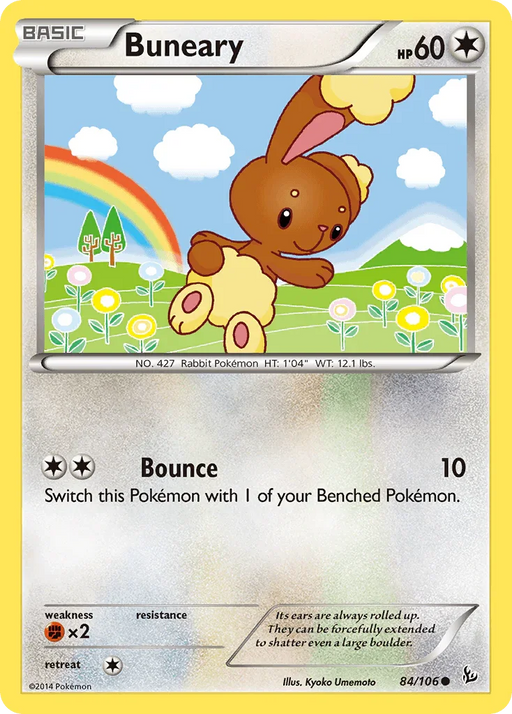 Buneary (84/106) [XY: Flashfire] - for just $0.15! 