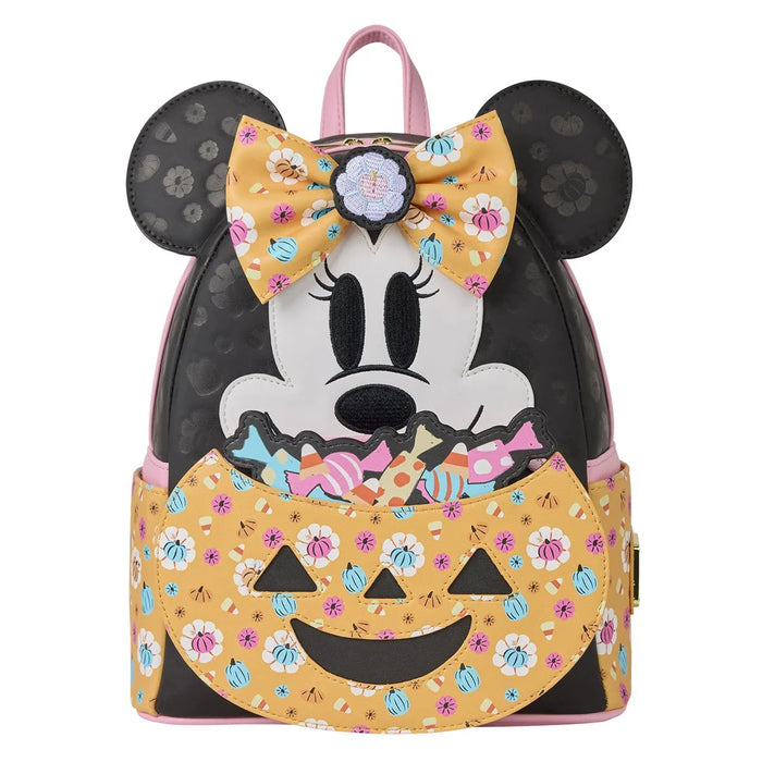 Loungefly Disney Minnie Mouse Trick or Treat Pumpkin GlTD Scented Mini Backpack - for just $69! 