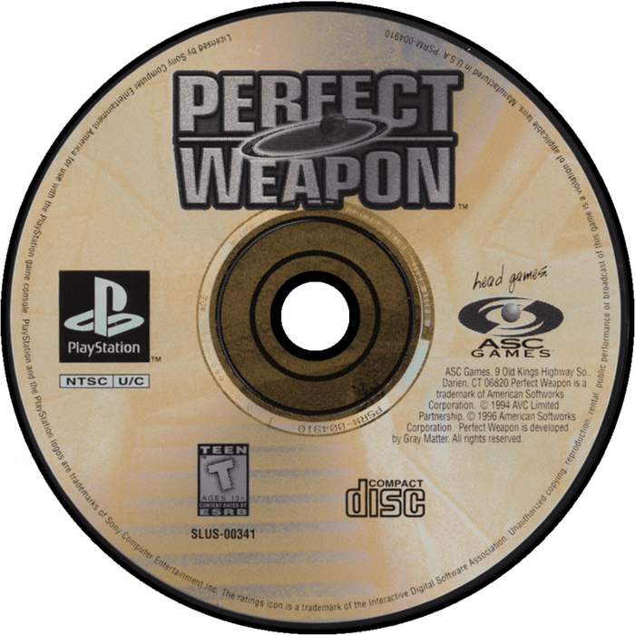 Perfect Weapon – PlayStation 1 (PS1) - for just $0! 