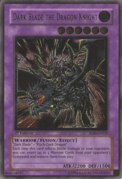 Dark Blade the Dragon Knight [RDS-EN035] Ultimate Rare - for just $9.50! 