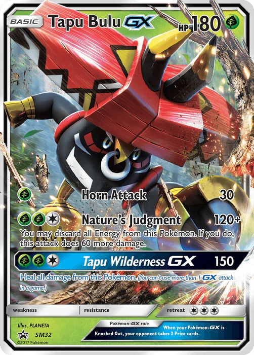 Tapu Bulu GX (SM32) [Sun & Moon: Black Star Promos] - for just $0.70! 
