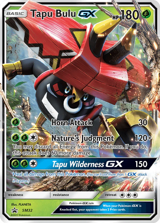 Tapu Bulu GX (SM32) [Sun & Moon: Black Star Promos] - for just $0.75! 