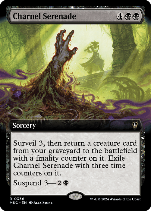 Charnel Serenade (MKC-336) - Murders at Karlov Manor Commander: (Extended Art) - for just $0.06! 
