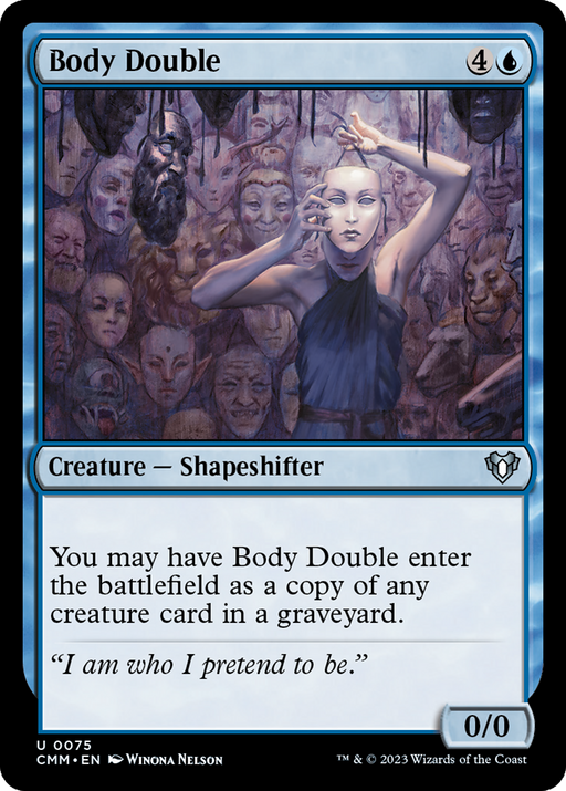 Body Double (CMM-075) - Commander Masters - for just $0.09! 