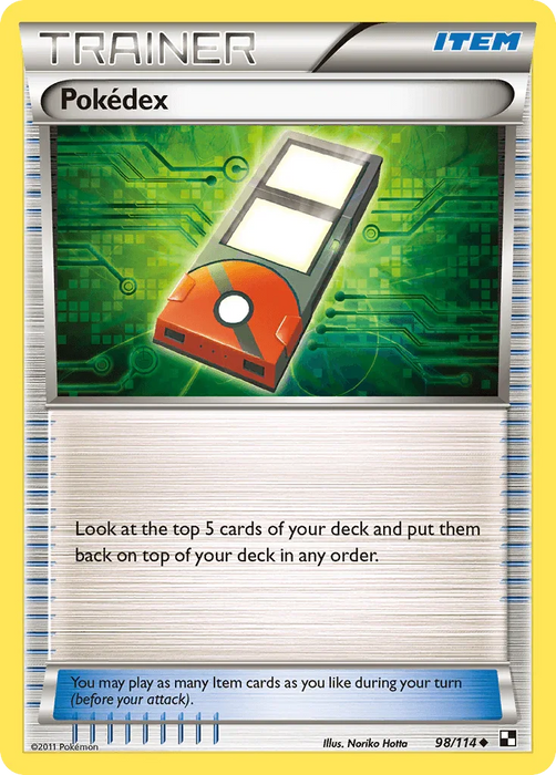Pokedex (98/114) [Black & White: Base Set] - for just $0.10! 