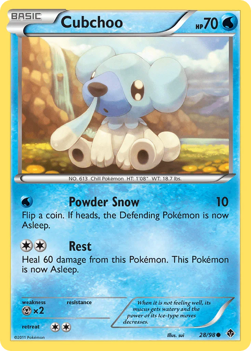 Cubchoo (28/98) [Black & White: Emerging Powers] - for just $0.25! 