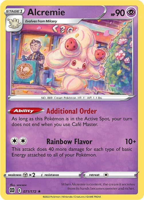 Alcremie (071/172) [Sword & Shield: Brilliant Stars] - for just $0.10! 
