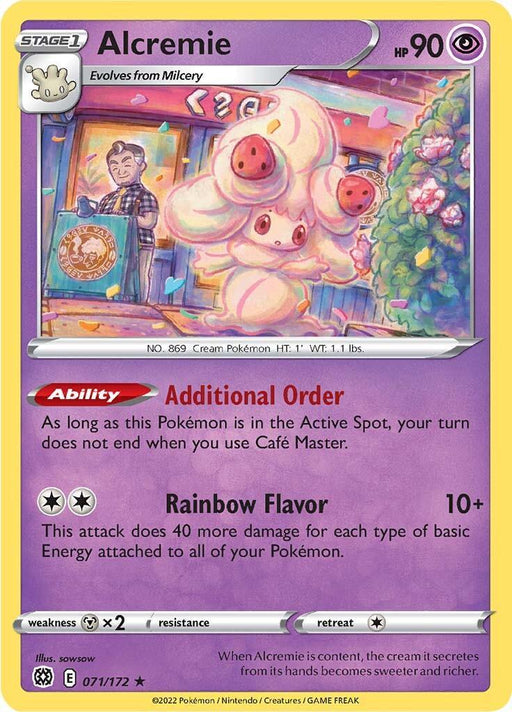 Alcremie (071/172) [Sword & Shield: Brilliant Stars] - for just $0.15! 