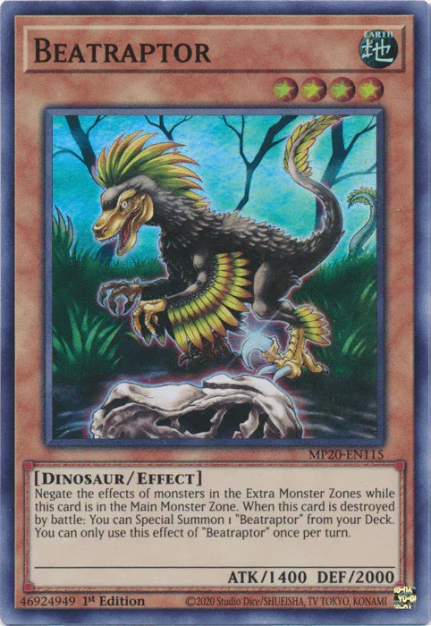 Beatraptor [MP20-EN115] Super Rare - for just $0.10! 