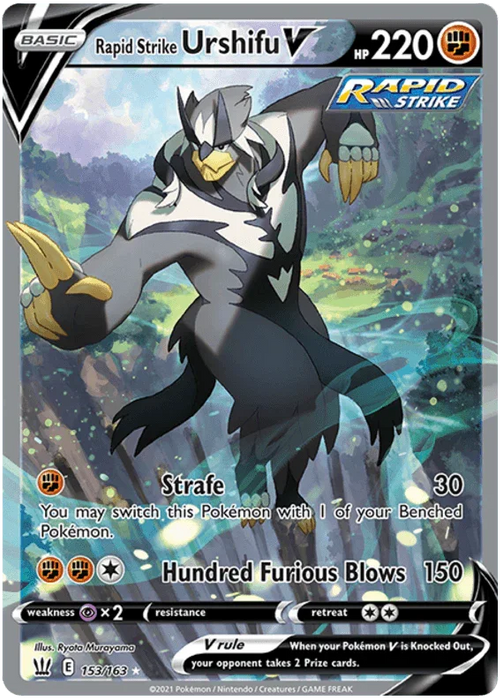 Rapid Strike Urshifu V (153/163) [Sword & Shield: Battle Styles] - for just $7.20! 