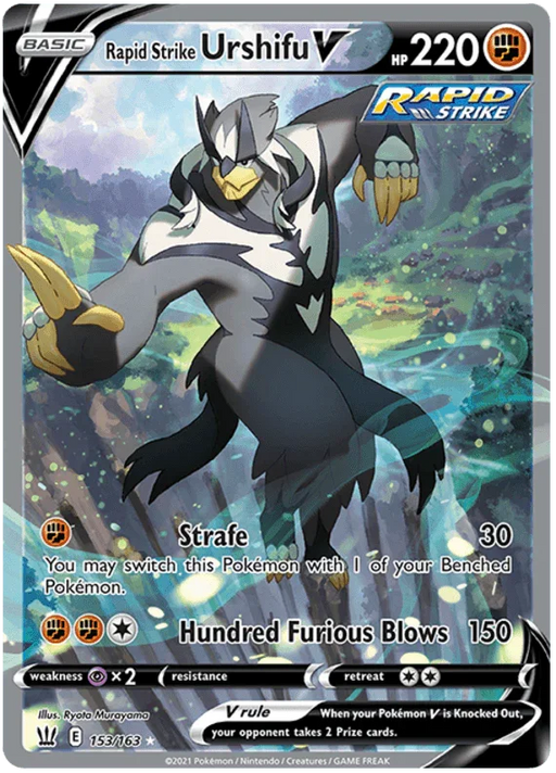 Rapid Strike Urshifu V (153/163) [Sword & Shield: Battle Styles] - for just $7.70! 