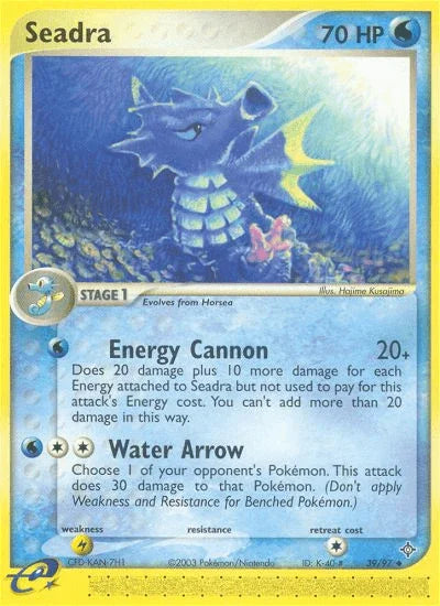 Seadra (39/97) [EX: Dragon] - for just $0.70! 