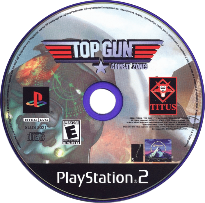 Top Gun: Combat Zones – PlayStation 2 (PS2) - for just $0! 