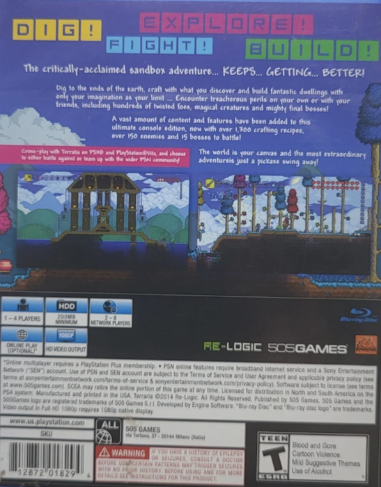 Terraria – PlayStation 4 (PS4) - for just $10.99! 