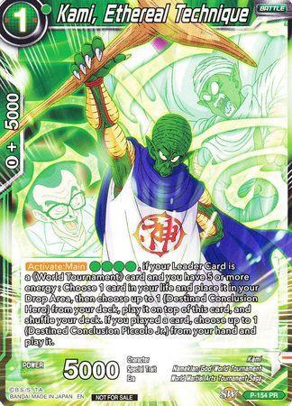 Kami, Ethereal Technique (Power Booster: World Martial Arts Tournament) (P-154) [Promotion Cards] - for just $0.15! 