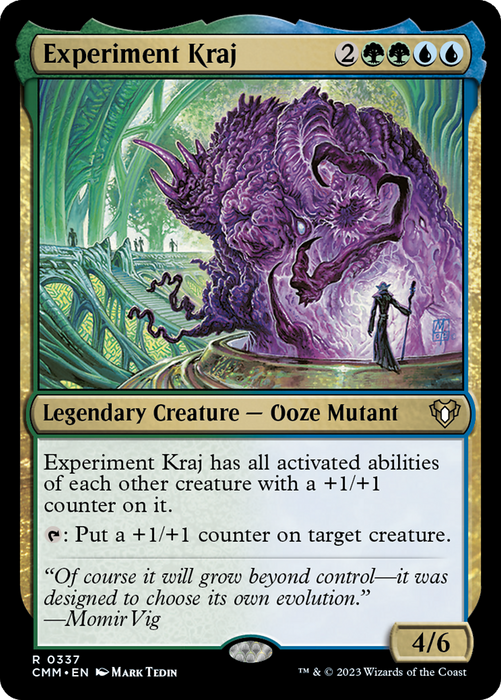 Experiment Kraj (CMM-337) - Commander Masters - for just $0.13! 