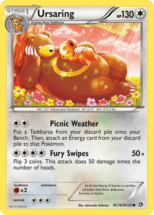 Ursaring (RC16/RC25) [Black & White: Legendary Treasures] - for just $2.95! 