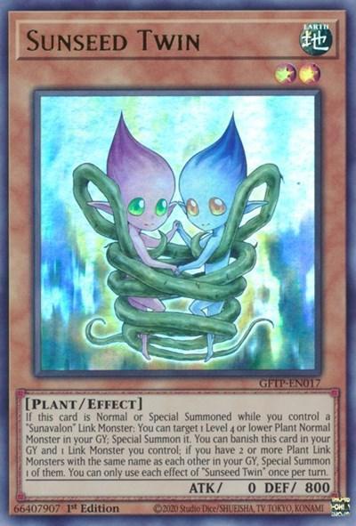 Sunseed Twin [GFTP-EN017] Ultra Rare - for just $0.15! 
