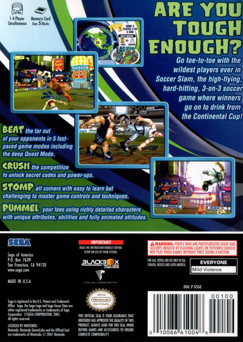 Sega Soccer Slam – GameCube (GC) - for just $12.99! 