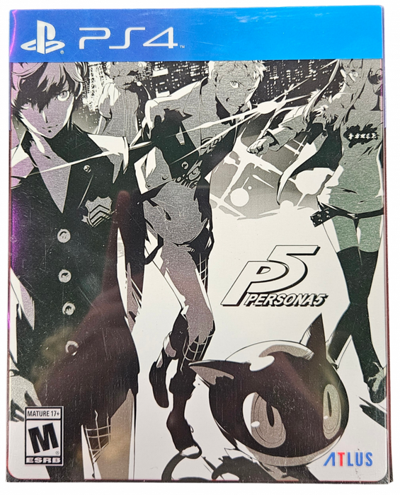 Persona 5 [Steelbook Edition] – PlayStation 4 (PS4) - for just $16.99! 