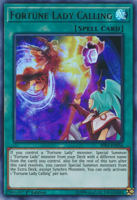 Fortune Lady Calling [RIRA-EN056] Ultra Rare - for just $0.45! 