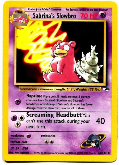 Sabrina's Slowbro (60/132) [Gym Heroes Unlimited] - for just $1.80! 