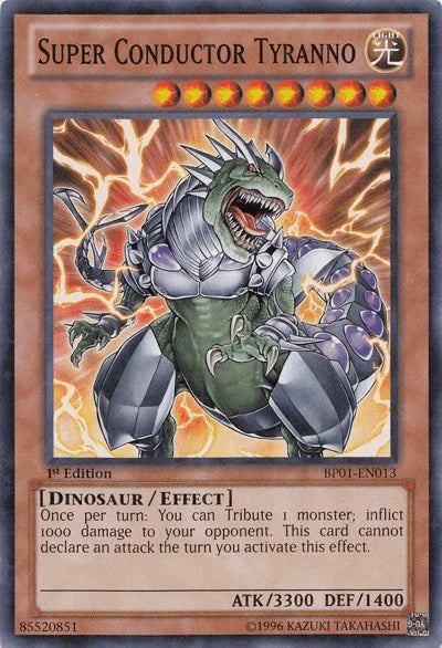 Super Conductor Tyranno [BP01-EN013] Starfoil Rare - for just $0.10! 