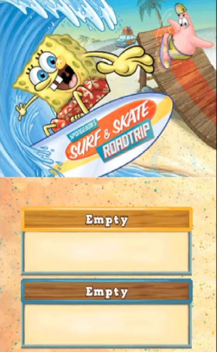 Spongebob Squarepants: Surf & Skate Roadtrip — Nintendo DS (DS) - for just $6.99! 