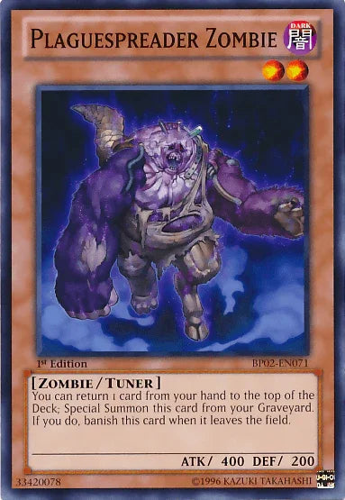 Plaguespreader Zombie [BP02-EN071] Mosaic Rare - for just $0.90! 