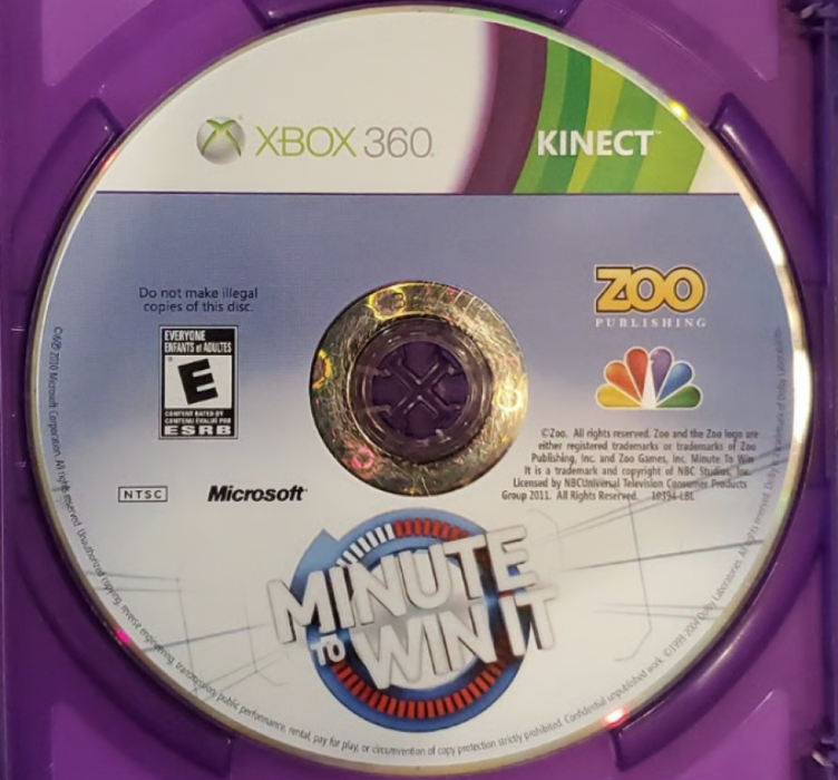 Minute to Win It – Xbox 360 (X360) - for just $5.99! 