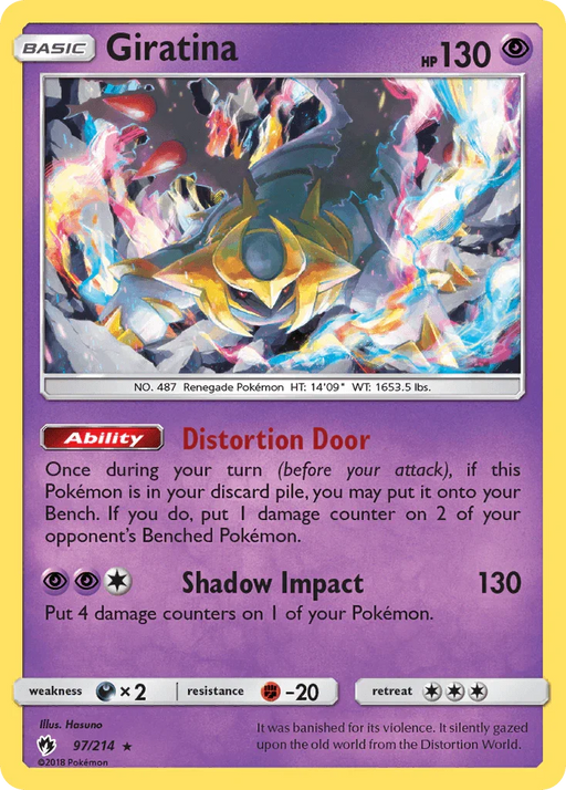 Giratina (97/214) [Sun & Moon: Lost Thunder] - for just $4.50! 
