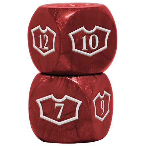 Ultra PRO: Loyalty Dice Set - 22MM Deluxe with 7-12 (Mountain) - for just $0! 