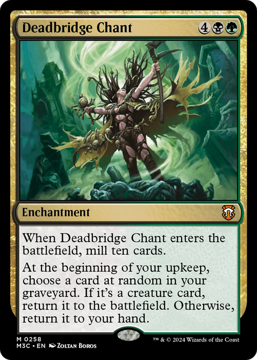 Deadbridge Chant (M3C-258) - Modern Horizons 3 Commander - for just $0.10! 