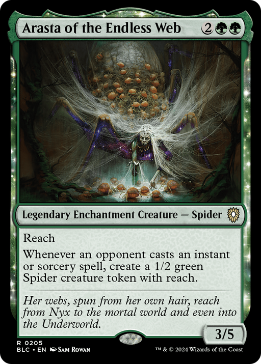 Arasta of the Endless Web (BLC-205) - Bloomburrow Commander - for just $0.11! 